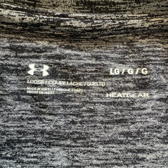 Under Armour Women's Heathered Gray Active Tee - Picture 2 of 3